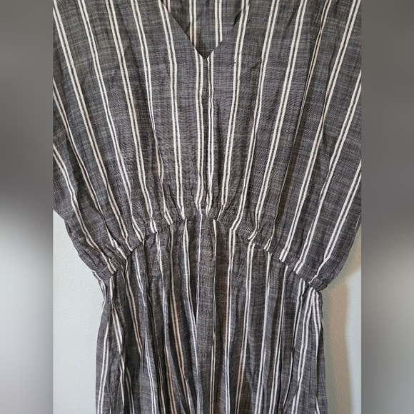 NWT Cupshe Blue Striped Cover Up Size XL But Fits Like a Medium - Picture 6 of 9